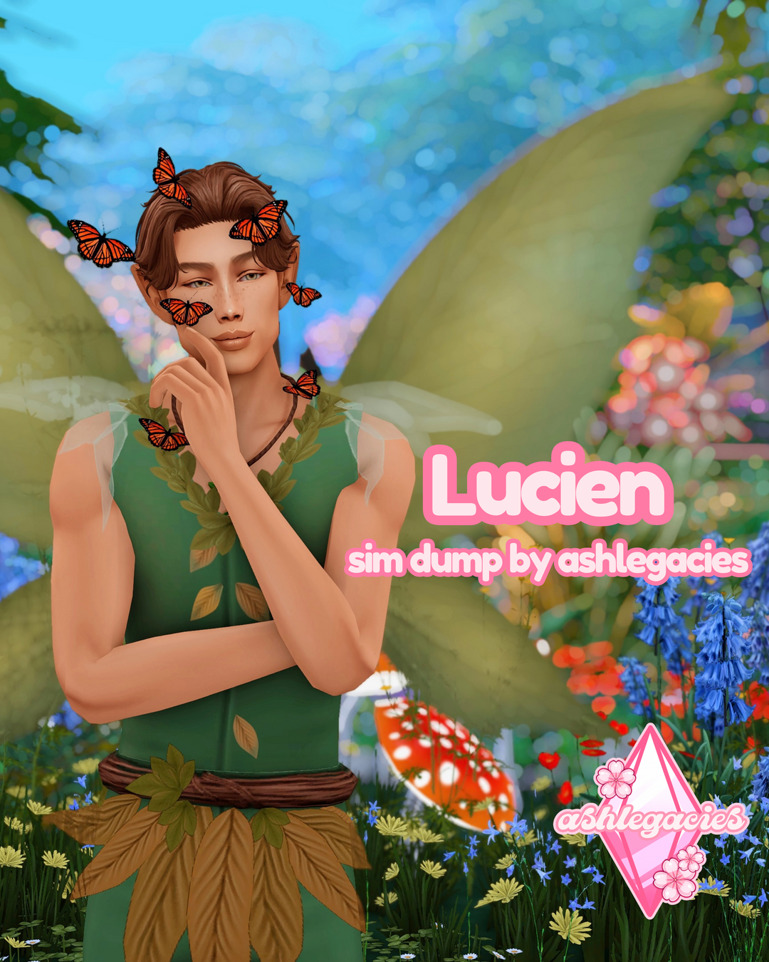 Скриншот мода Сим Lucien